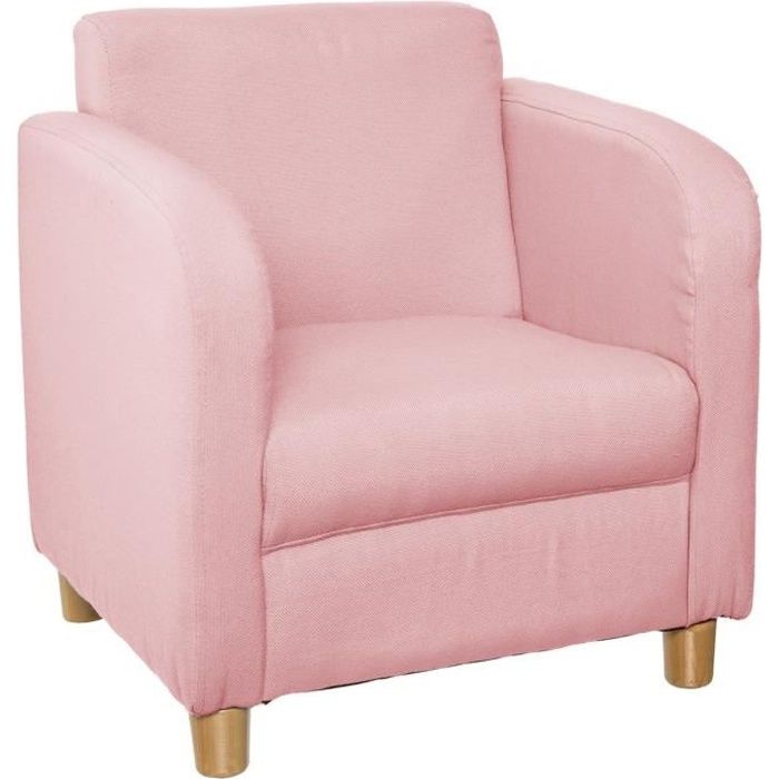 Fauteuil chic vieux rose pour enfant Autres Rose
