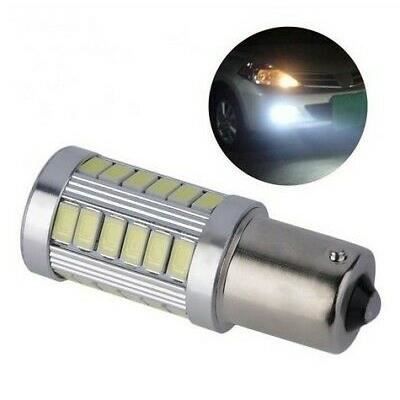 Ampoule BA15S LED P21W 33 SMD Blanc 6000K Veilleuses Lumière Feux arrière