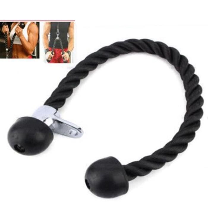 70cm Câble Corde de Tirage Pour Entraînement Musculation Formation Corps Biceps Triceps
