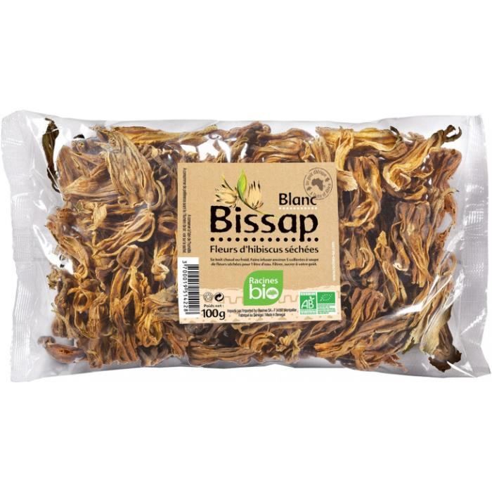 Fleurs de bissap blanc 100gr