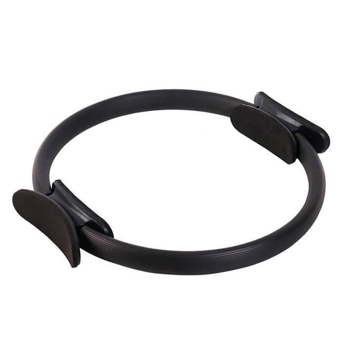Bague Pilates, cercle magique, sport de corps, force de forme physique d'exercice, outil de yoga, noir WOW4126