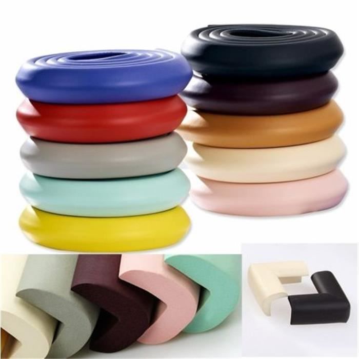 getek® sécurité de bébé bord de table coin adoucisseur bande pare-chocs de protection (gris)