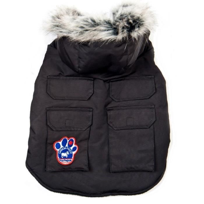 CANADA POOCH Veste Explorateur T16 - Noir - Pour chien 8-11kg