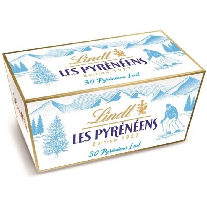LINDT & SPRÜNGLI Pyreneens Boîte Assorti - 219 g