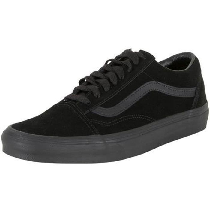 Vans Homme Old Skool Suede Trainers, Noir