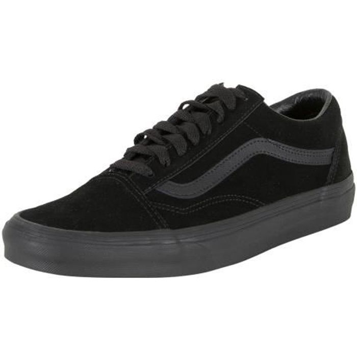 Vans Homme Old Skool Suede Trainers, Noir