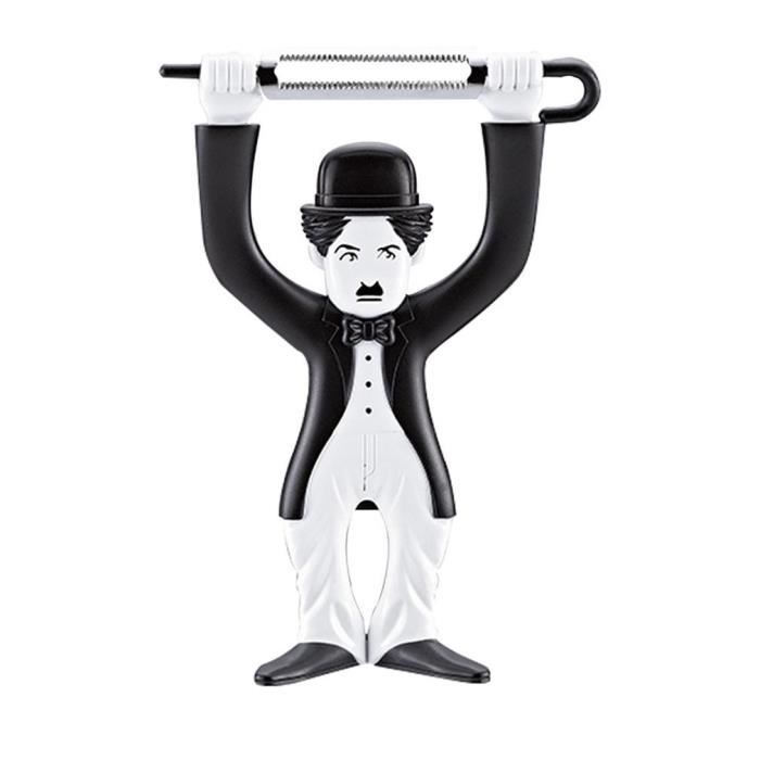 Nouveauté Design Chaplin en forme d'ustensiles de cuisine éplucheur couteau d'office outil drôle