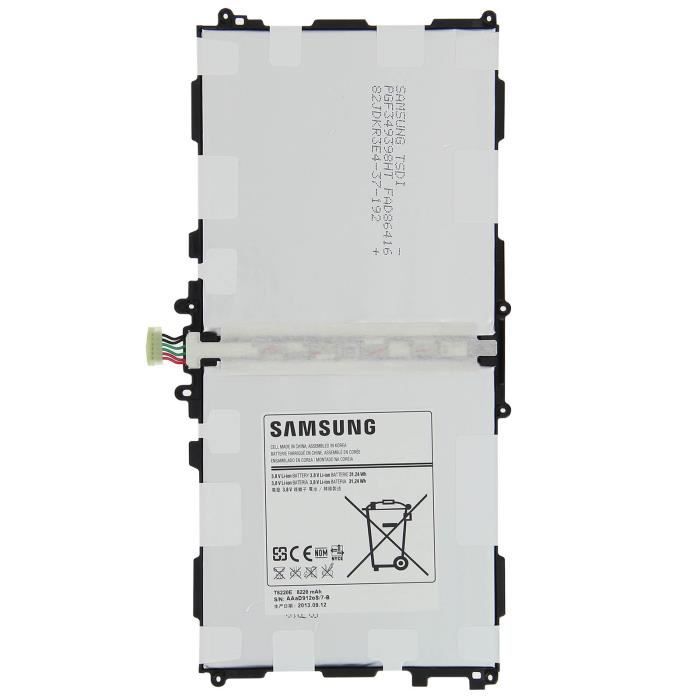 Batterie d'origine Samsung T8220E 8220mAh pour Samsung Galaxy Tab Pro 10.1
