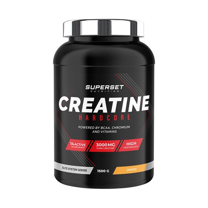 CREATINE HARDCORE (1,5Kg)|Créatines|Superset Nutrition