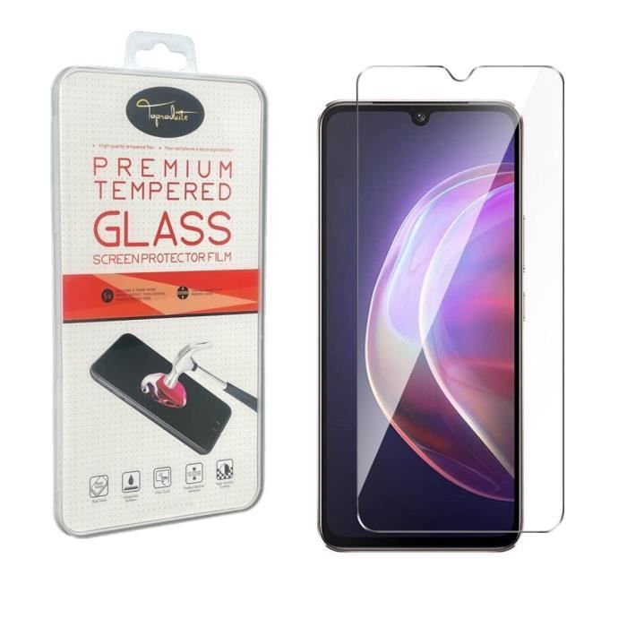 Film de protection 2.5D Verre trempé pour Vivo V21 5G [Toproduits®]