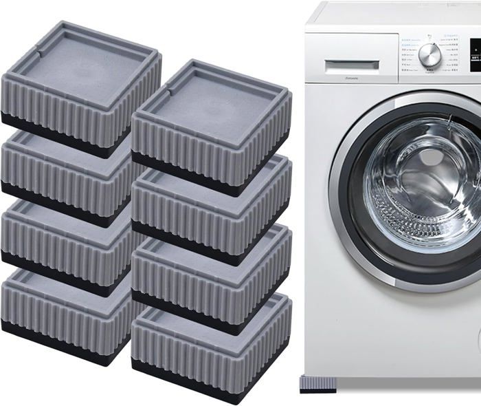Tapis Silicone Anti-fuite Pour Frigo/lave-linge - Bords Surélevés 0,6cm - Protection Sol (60x60cm)