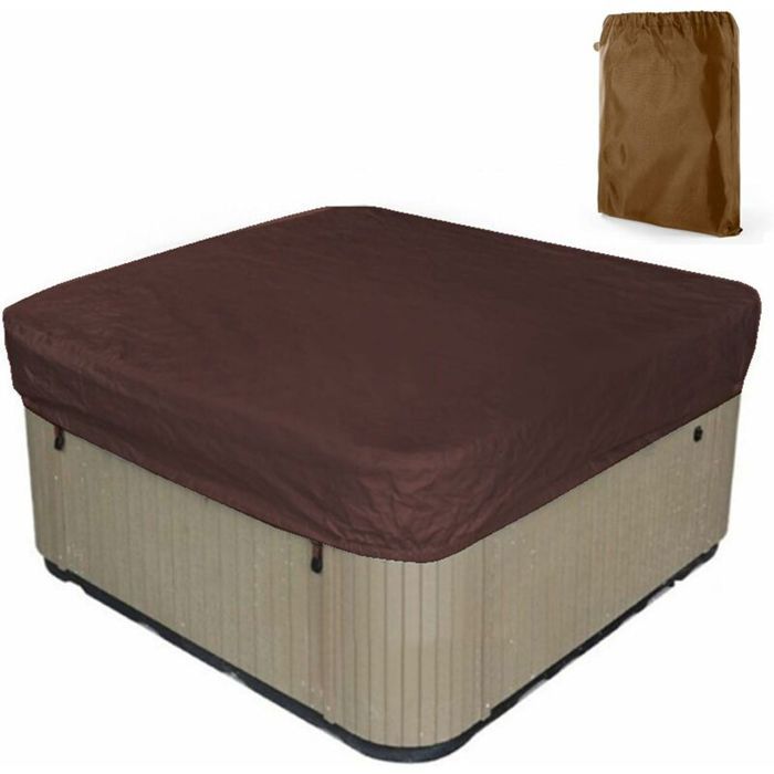Couverture de piscine - YYV - Bâche solaire - Protection UV durable - 207x207 cm - Carré