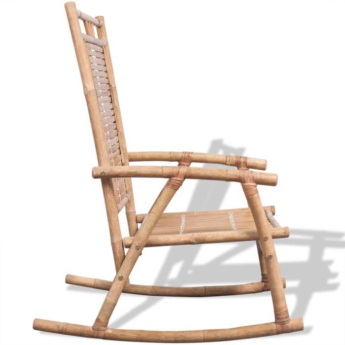 Bon plan Chaise à bascule - JILI HOT - Charge Max. 120 kg - en bambou - 66x86x105cm - Pour salon/Chambre Thome8108070