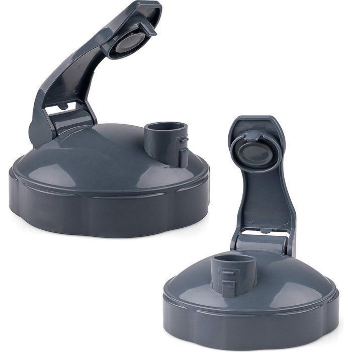 2 pcs-Couvercles de tasse rattachables-Avec joint en caoutchouc-Pour blender Nutribullet 600W et 900W