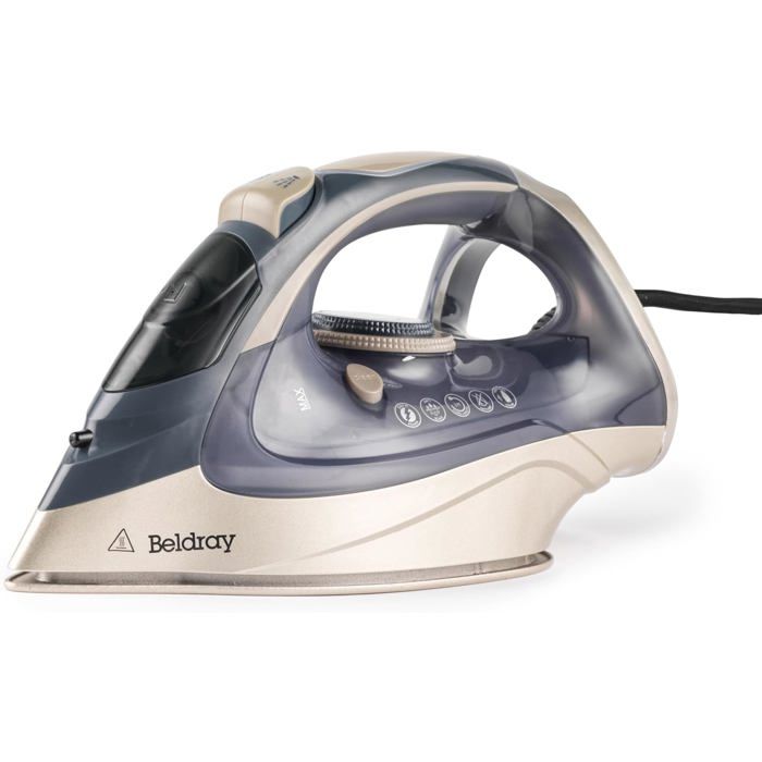 Fer à repasser vapeur - TRAHOO - Semelle en céramique - Jet de vapeur 200g/min - Réservoir 320ml - Arrêt automatique - Trahoo