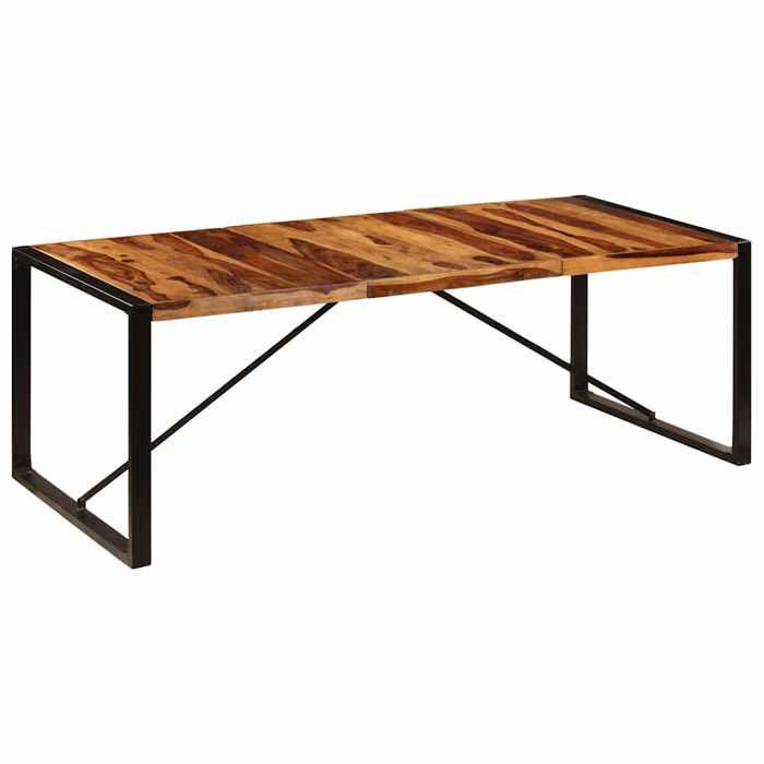 Maison Exclusive - Table de salle à manger 220x100x75 cm Bois massif
