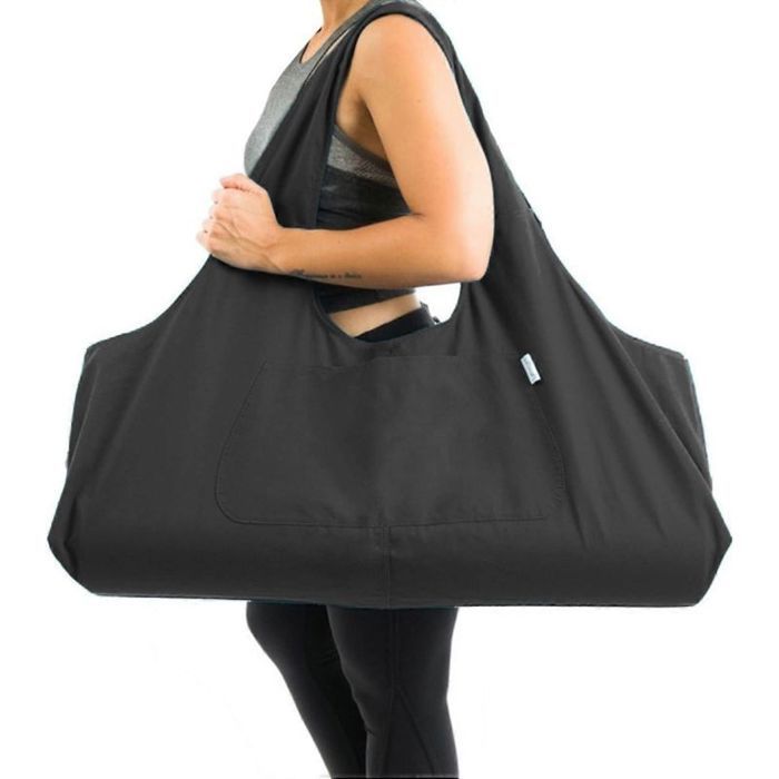 Grand sac pour tapis de yoga grand sac de transport bandoulière pour tapis de yoga avec poche latérale