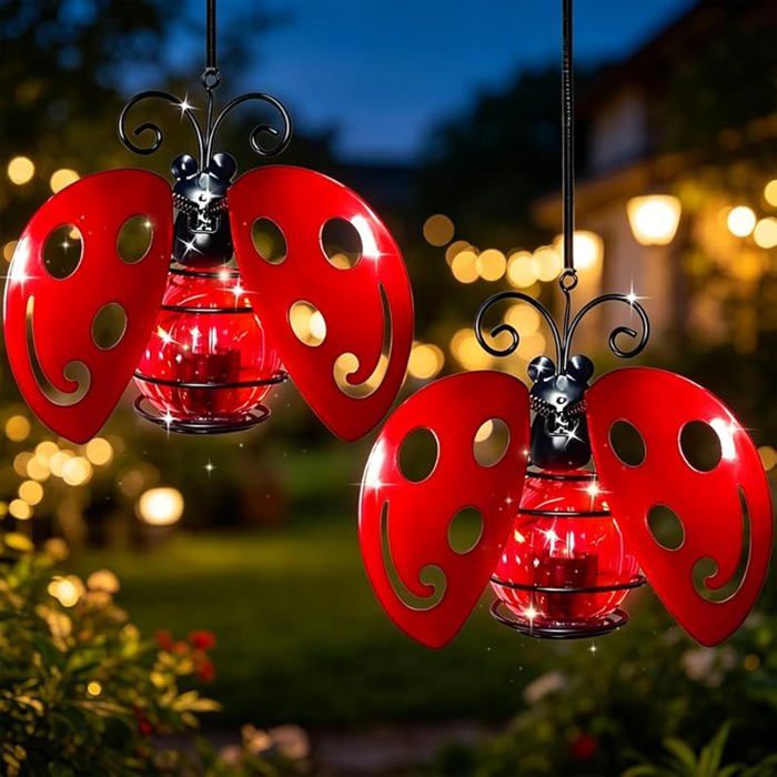 Lampe Soire Beetle2 Pièces Soires à SuspendreDécoration SoireÉtancheSuspenduJardinCourTerrasse C