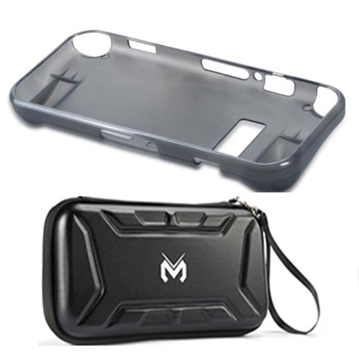 Coquille grise avec sac Coque de Protection souple en TPU pour