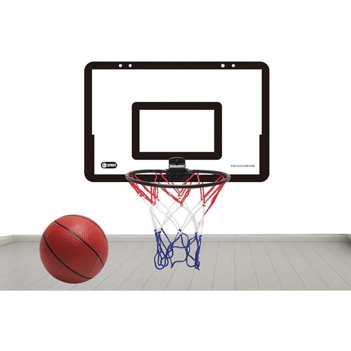 Relaxdays Arcade Panier de Basket pour Chambre denfant avec 2 balles Multicolore 148 x 45 x 88 cm 