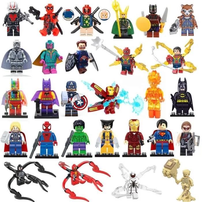 Quels sont les figurines compatibles avec les briques lego