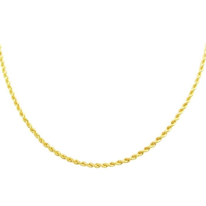 18ct or jaune 5mm creux perles fabrication de bijoux
