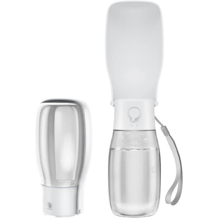WaterWell Bouteille D’Eau Pliable De Voyage Avec Filtre - Purifie 99,9% Des Bactéries, 1000 Litres D’Eau Douce