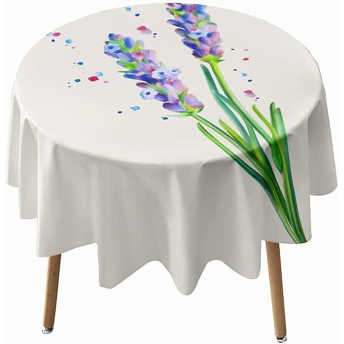 Highdi Nappe Ronde Impermeable Anti Tache