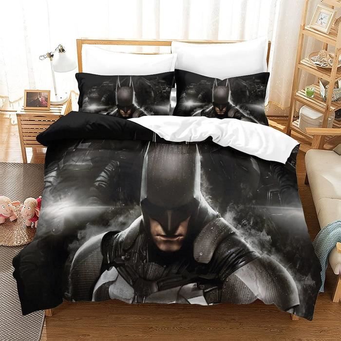 Parure de lit réversible Batman - 140 cm x 200 cm