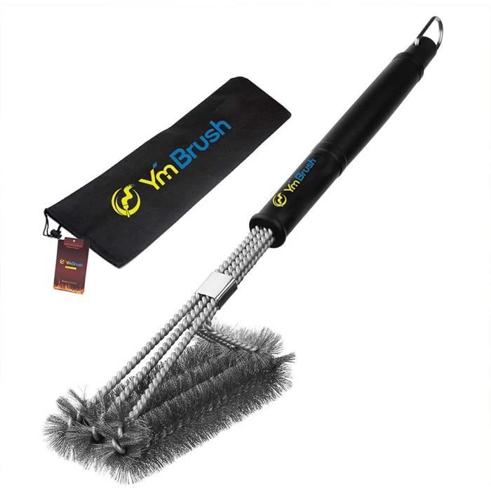 Brosse à Barbecue Métallique EK HANDEL – Manche Coloré – Ustensile De Cuisine Pratique
