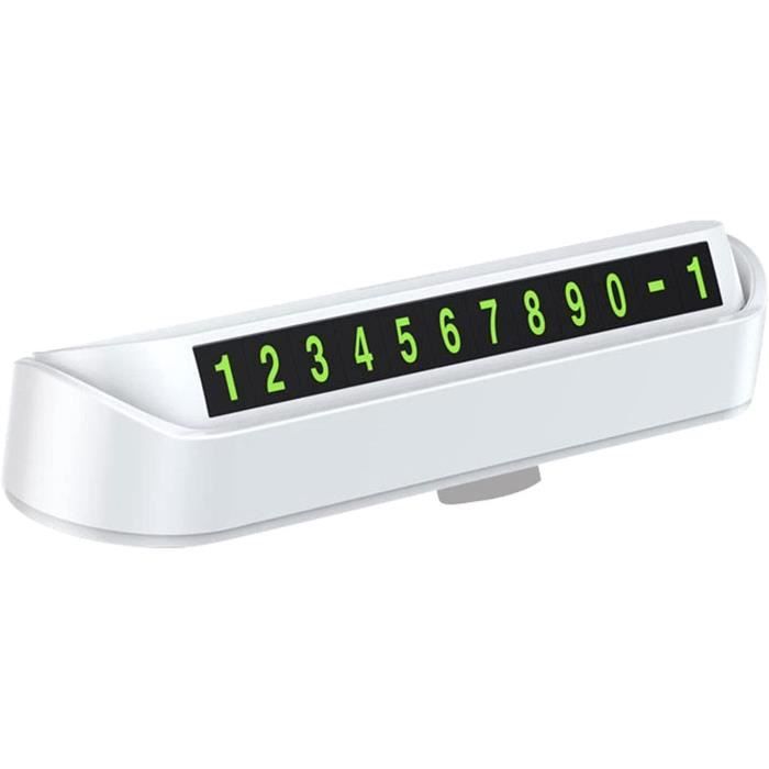 TELLUR Numéro De Téléphone Pour Stationnement Voiture Temporaire