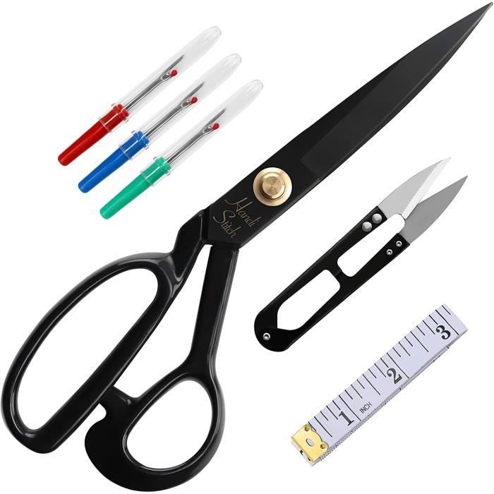 Kit De 4 Découseurs à Couture - Démêleur De Fil Avec Protection Et Porte-clés - Multicolore