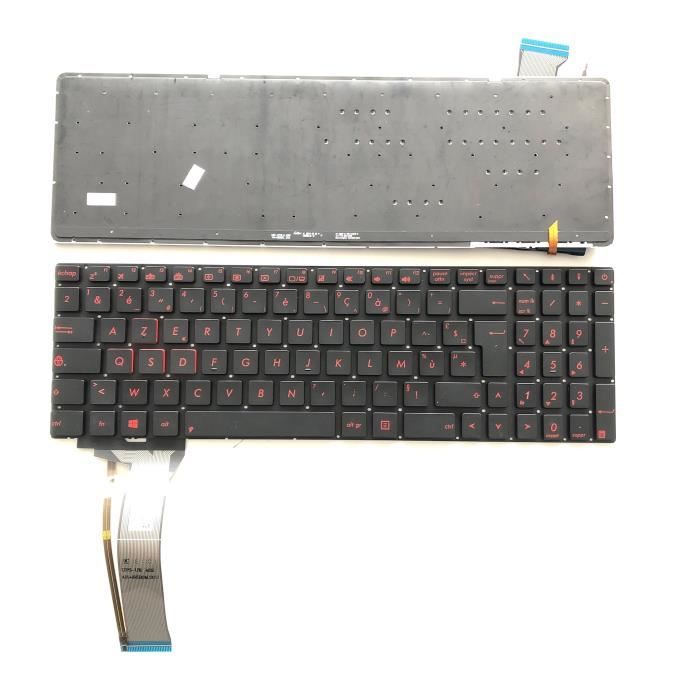 Tastiera Francese AZERTY Originale ASUS N551V N551VW Retroilluminata Nuova