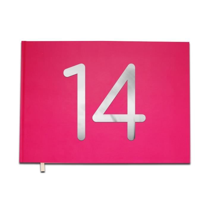 Livre D Or 14 Ans Anniversaire Mariage Retraite Lettres Chromees 100 Pages Qualite Premium Uttscheid Couleur Rose M Cdiscount Beaux Arts Et Loisirs Creatifs