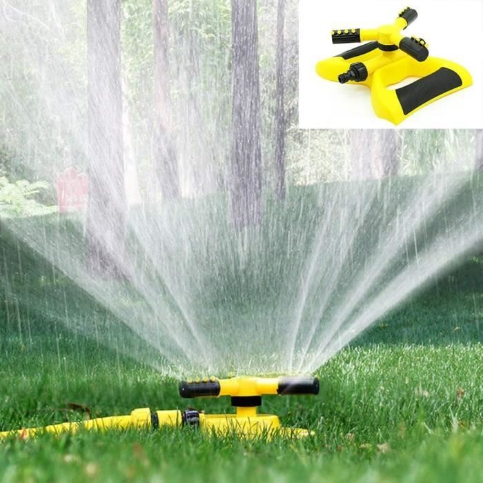 Omabeta Arroseur d'eau Arroseur Rotatif Automatique à 360 Degrés avec