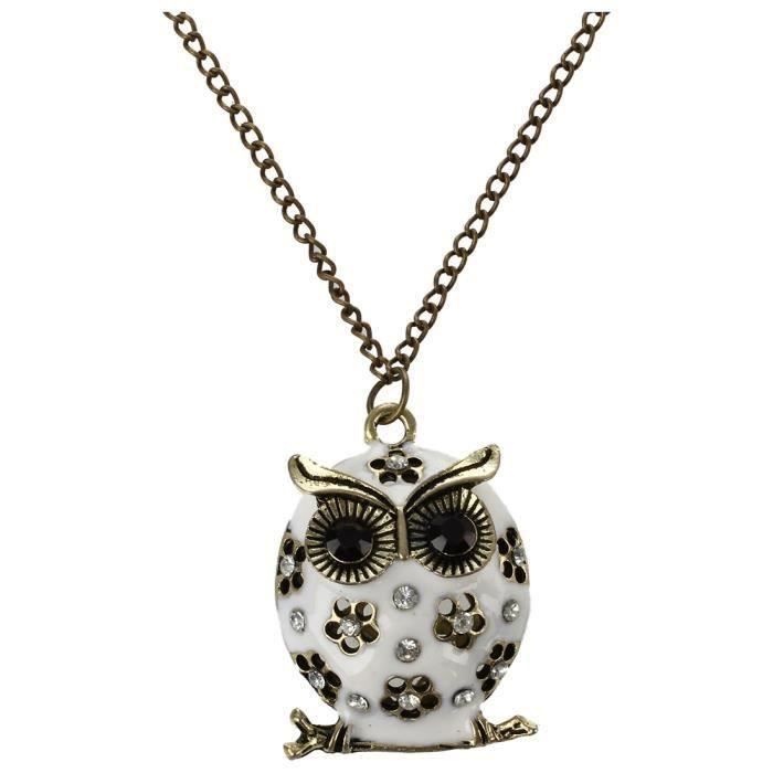 Femmes filles Bow creux au sein de Cristal Collier Pendentif Grace Mignon tour de cou