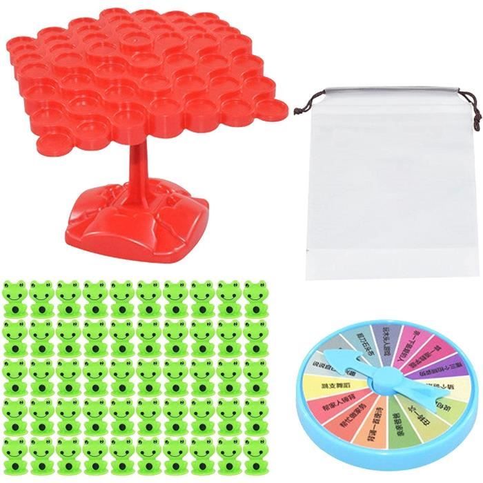 Jouet Balance Grenouille – Apprentissage Des Nombres Et Additions – 19 Grenouilles, 10 Poids Numériques, 30 Cartes – Dès 3 Ans – Éducatif Et Ludique