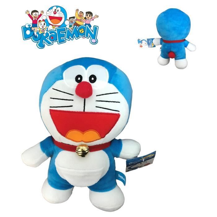Peluche De Doraemon Chat Robot Qui Rit Bouche Ouverte Version cm Original Et Officiel Cdiscount Jeux Jouets
