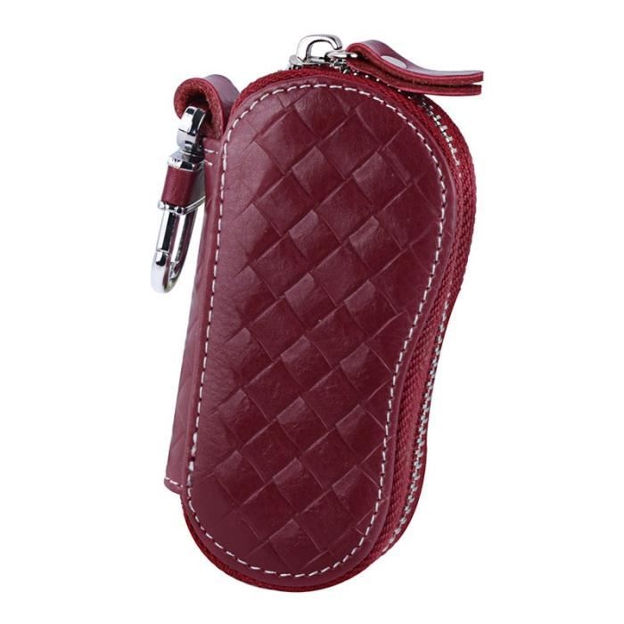 MATADOR Étui à Clés En Cuir Véritable Avec Double Fermeture YKK - Porte-Clés Élégant Et Pratique