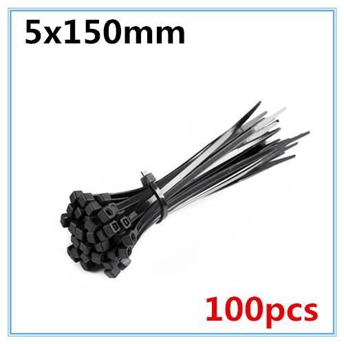 Boucles D'attache De Câble Universelles En Nylon Autobloquantes, 100 Pièces Boucles Universelles En Nylon, Pour Réparation Mécanique Et Entretien Quotidien