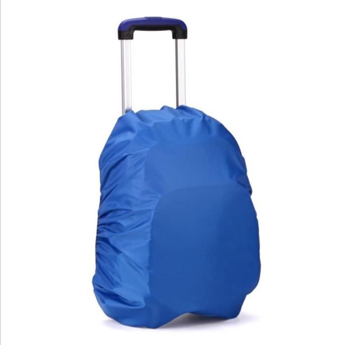 Lot De 2 Housses Imperméables Pour Sac à Dos 30-40L - Protection Pluie Haute Visibilité - Randonnée, Vélo, Escalade
