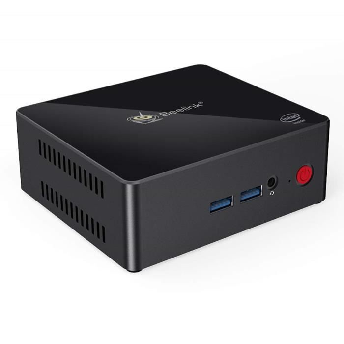 Vente Ordinateur de bureau Beelink X55 Windows 10 Mini PC avec Intel Gemini Lake Pentium J5005 4K60Hz LPDDR4 8 Go - 256 Go SSD - Double HDMI 2.0 - Double Wi-Fi pas cher Vente Ordinateur de bureau Beelink X55 Windows 10 Mini PC avec Intel Gemini Lake Pentium J5005 4K60Hz LPDDR4 8 Go - 256 Go SSD - Double HDMI 2.0 - Double Wi-Fi pas cher