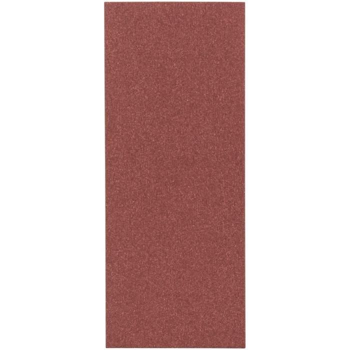 Feuille abrasive 93x230 mm G120 RW non perforé fixation étrier