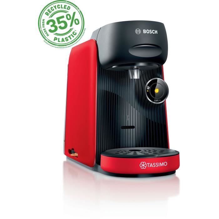 Machine à café multi-boissons - BOSCH TASSIMO - TAS163E - T16 Finesse - 1400 W -  0,7 l  - Rouge