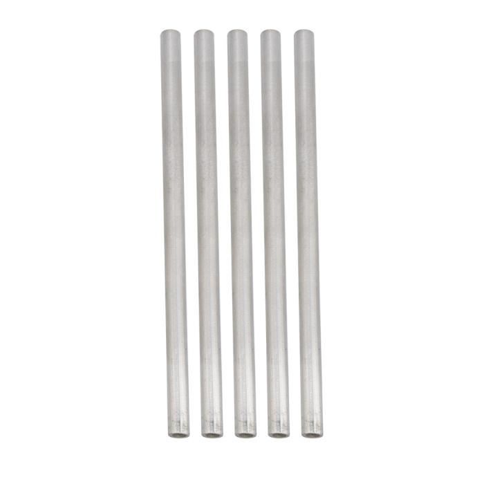 Lot De 4 Tubes Capillaires En Acier Inoxydable - 2.35mm Intérieur, 3.2mm Extérieur, 300mm