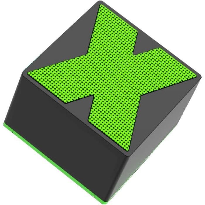 Enceinte sans fil Favorever Mini Haut-Parleur Bluetooth Design Cube en