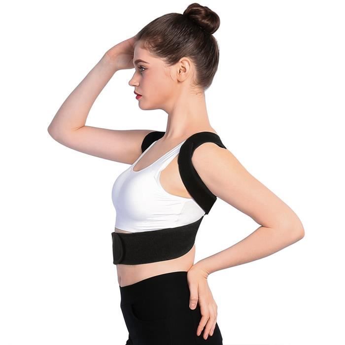 Correcteur de posture Dos R glable Orth se de maintien pour