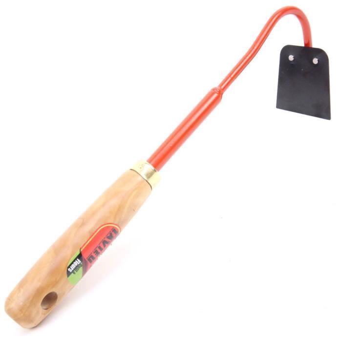 Binette De Jardin 114 Cm Avec Manche Long - Outil 2 En 1 Binette Et Cultivateur Pour Désherbage