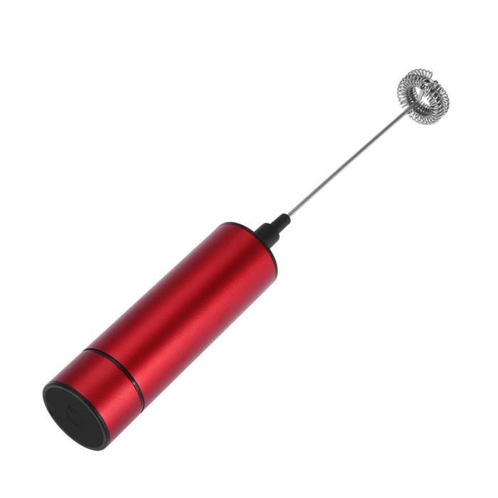Mélangeur Sans Fil Norpro Deluxe – Mini Mousseur à Cappuccino, Latte & Boissons, Ultra Portable Avec 4 Accessoires