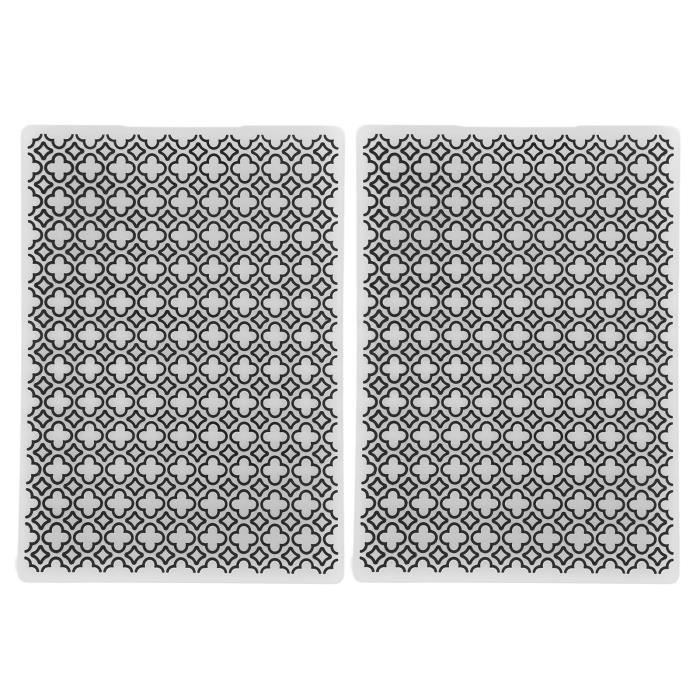 Kit De Feuilles D'aluminium Pour Bricolage, Gaufrage De Feuilles
